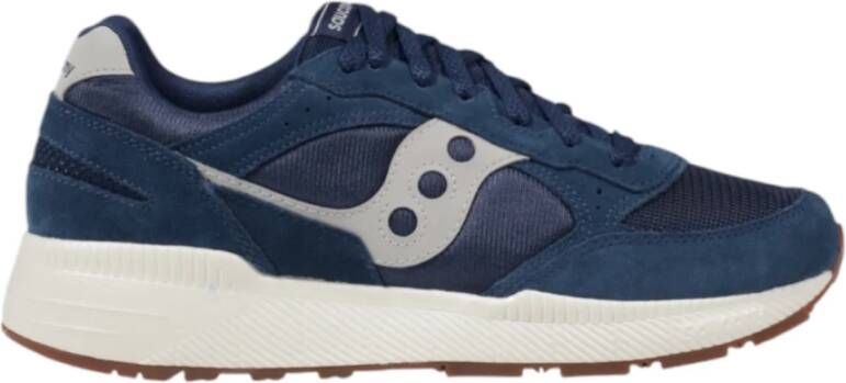 Saucony Leren Sneakers Collectie voor Mannen Blue Heren