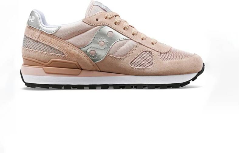 Saucony Lichtgewicht Shadow Sneakers voor vrouwen Beige Dames