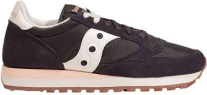 Saucony Bruine Jazz Origin Sneakers Lichtgewicht Stijl Brown Dames