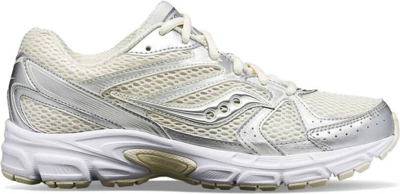 Saucony Millennium Cream Silver Hardloopschoenen White Dames