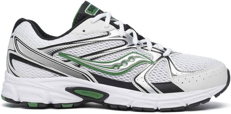 Saucony Millennium Wit Groen Hardloopschoenen Multicolor Dames