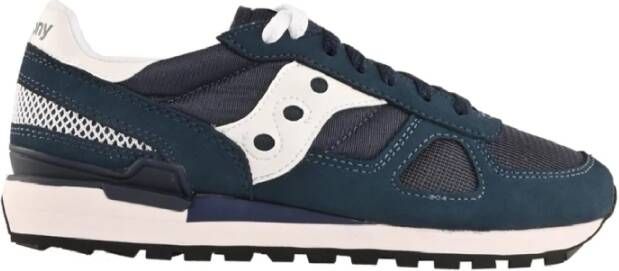 Saucony Stijlvolle Herensneakers met Slanke Pasvorm Blue Heren