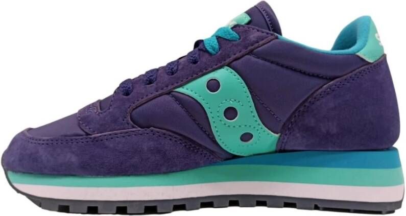 Saucony Navy Aquamarine Jazz Sneakers Vrouwen Stijlvol Multicolor Dames