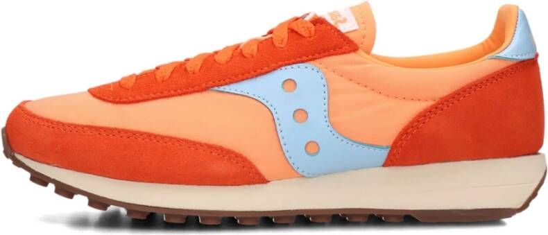 SAUCONY Lage Sneakers Dames Trainer 80 Maat: 42 Materiaal: Textiel Kleur: Oranje