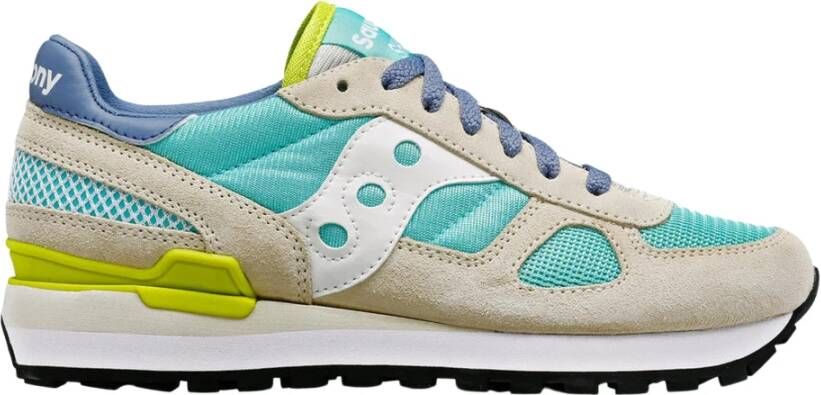 Saucony Originele Aqua Sand Groene Sneakers Multicolor Dames