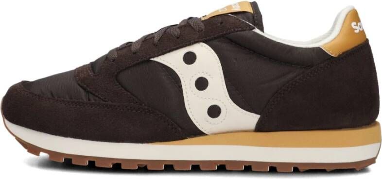 SAUCONY Lage Sneakers Heren Jazz Original M Maat: 43 Materiaal: Suède Kleur: Bruin