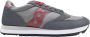 Saucony Originele Jazz Sneakers Grijs Donkerrood Gray Heren - Thumbnail 1