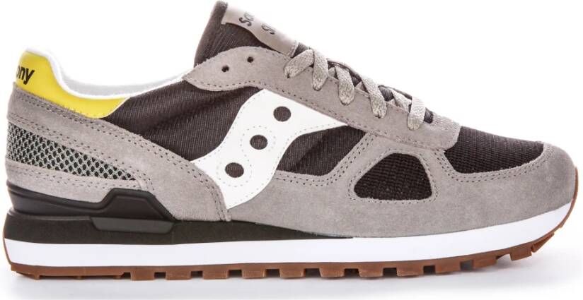 Saucony Originele Zwart Grijs Heren Sneakers Multicolor Heren