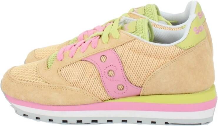 Saucony Peach Pink Jazz Triple Sneakers Multicolor Dames