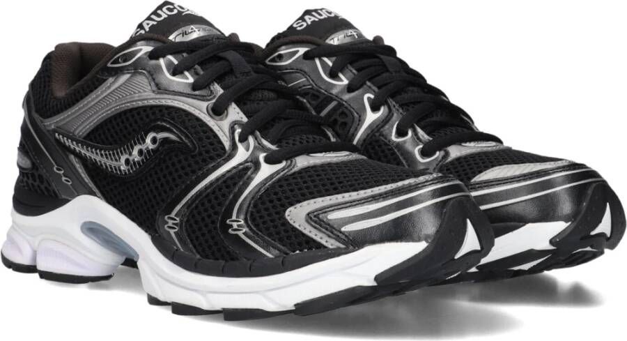 SAUCONY Lage Sneakers Progrid Triumph 4 Maat: 40 Materiaal: Suède Kleur: Zwart