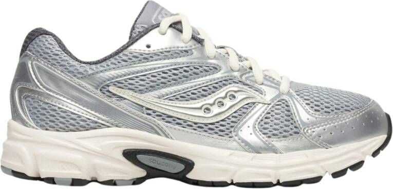 SAUCONY Lage Sneakers Dames Ride Millennium W Maat: 38 Materiaal: Textiel Kleur: Zilver