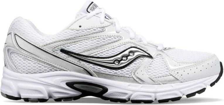 Saucony Witte Veterschoenen Optische Sneakers White Unisex