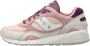 Saucony Roze Witte Shadow 6000 Sneakers Wit Heren - Thumbnail 1