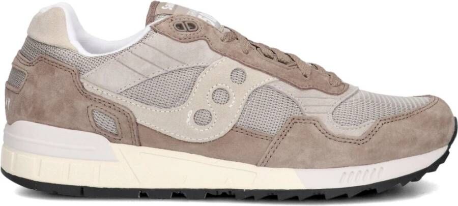 SAUCONY Lage Sneakers Heren Shadow 5000 M Maat: 45 Materiaal: Suède Kleur: Grijs