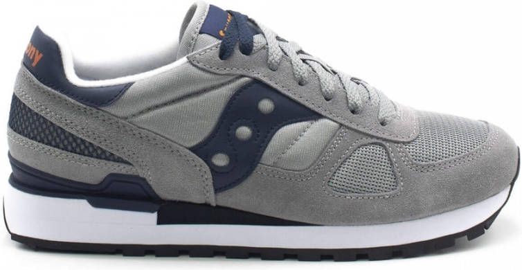 Saucony Shadow Original Sneaker Middengrijs Donkerblauw