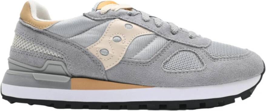 Saucony Shadow Original Sneakers Grijs Beige Gray Heren