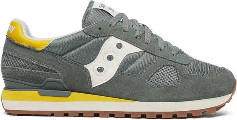 Saucony Shadow Sneaker Agave Geel Green Heren