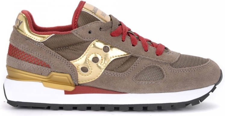 Saucony Trendy Dames Shadow Original Sneakers Brown Dames