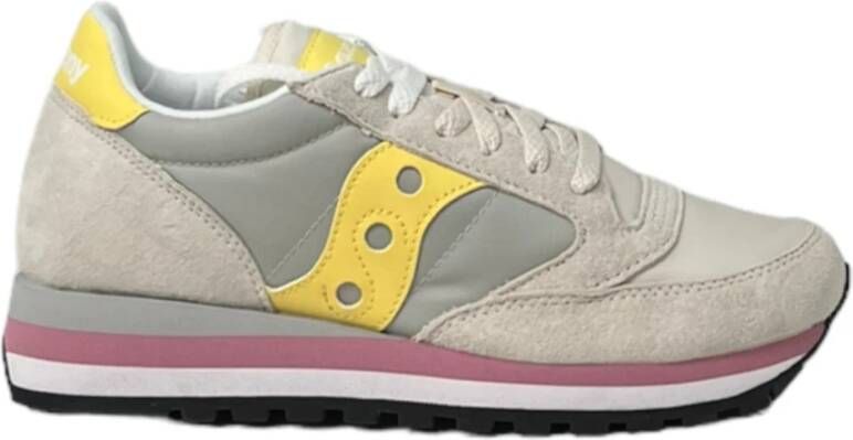 Saucony Stijlvolle Jazz Triple Sneakers voor Vrouwen Gray Dames