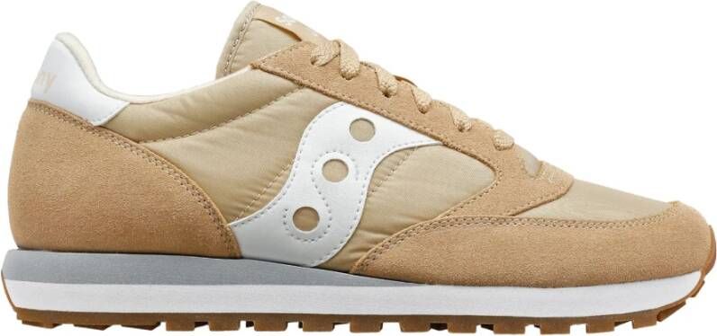 Saucony Sneakers Stijlvolle en Comfortabele Herenschoenen Beige Heren