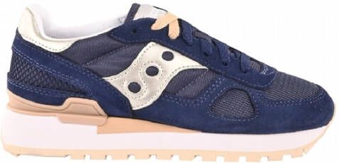 Saucony Platform Sneakers met Stoffen en Suède Bovenwerk Multicolor Heren