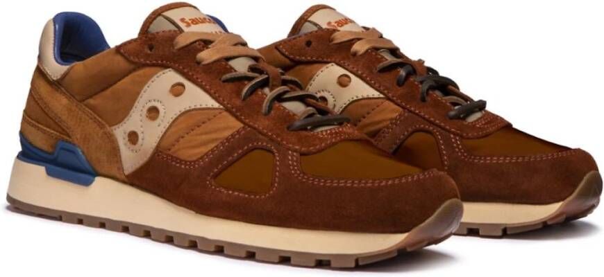 Saucony Verhoog je sneaker game Brown Heren