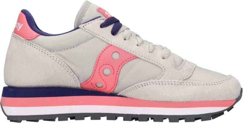 Saucony Grijze Jazz Sneakers voor Dames Grijs Dames