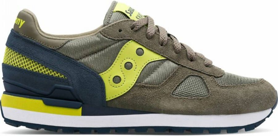 Saucony Stijlvolle Shadow Original Sneakers Groen Heren