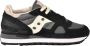 Saucony Sportieve Leren Polyester Rubberen Zool Sneakers Black Dames - Thumbnail 1