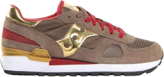 Saucony Trendy Dames Shadow Original Sneakers Brown Dames