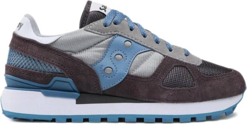 Saucony Shadow Original Grijs Suede Lage sneakers Heren