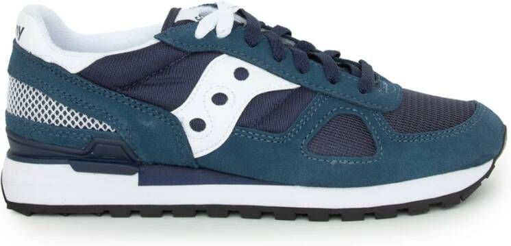 Saucony Stijlvolle Herensneakers met Slanke Pasvorm Blue Heren