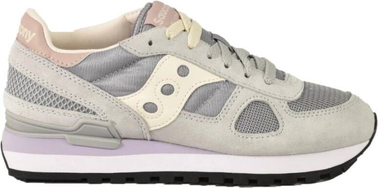 Saucony Stijlvolle Sneakers met Rubberen Zool Gray Dames