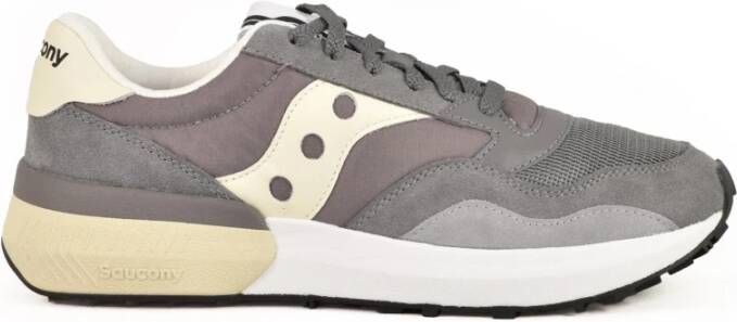 Saucony Stijlvolle Sneakers met Rubberen Zool Gray Heren