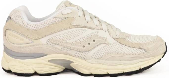 Saucony Stijlvolle Sneakers met Rubberen Zool White Heren