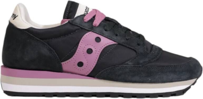 Saucony Suede Jazz Triple Damesschoenen Black Dames