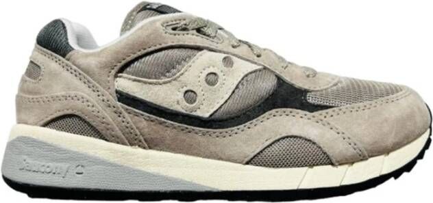 Saucony Suede Logo Sneakers Gray Heren