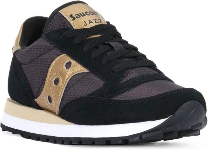 Saucony Trendy Jazz Sneakers voor Vrouwen Zwart Dames