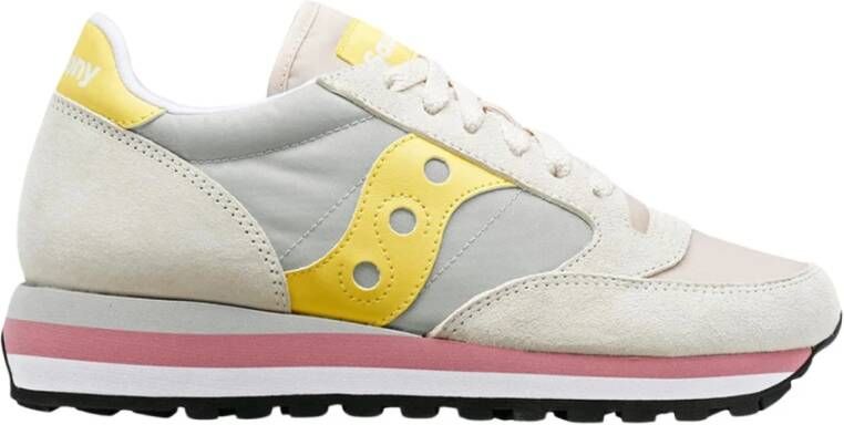 Saucony Stijlvolle Jazz Triple Sneakers voor Vrouwen Gray Dames