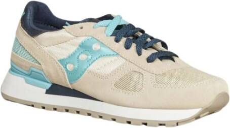 Saucony Vintage Mesh Sneakers Comfortabele Voering Multicolor Dames