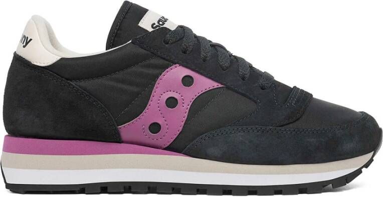 Saucony Zwarte Sneakers Lichtgewicht Comfort Beperkte Oplage Black Dames