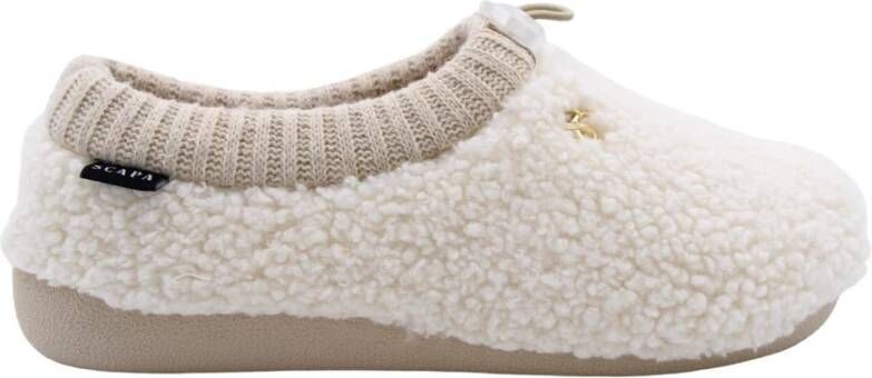 Scapa Comfortabele Slipper Silure Beige Dames