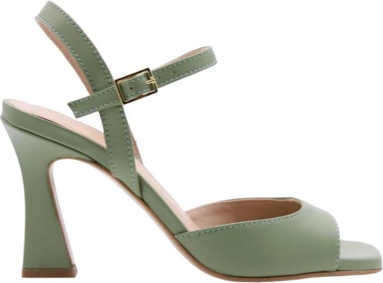 Scapa Elegante High Heel Sandalen Green Dames