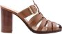 Scapa Stijlvolle Heeled Mules Brown Dames - Thumbnail 2