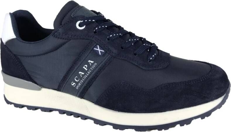 Scapa Schoenen Sneaker Blauw Heren