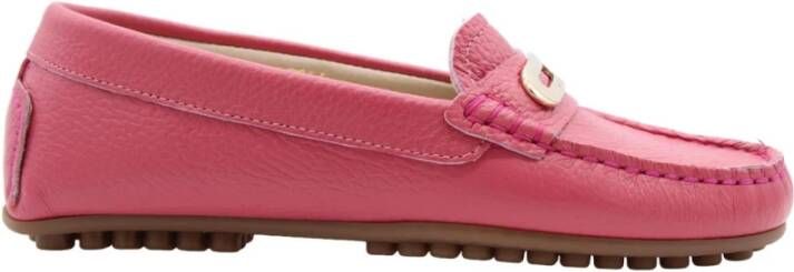 Scapa Stijlvolle Mocassin Loafers voor Vrouwen Pink Dames