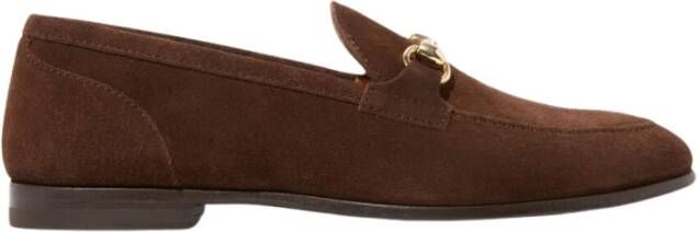 Scarosso Alessandra Lichtbruin Suède Loafer Brown Heren