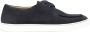 Scarosso Blauwe Nubuck Leren Veterschoenen Blue Heren - Thumbnail 1