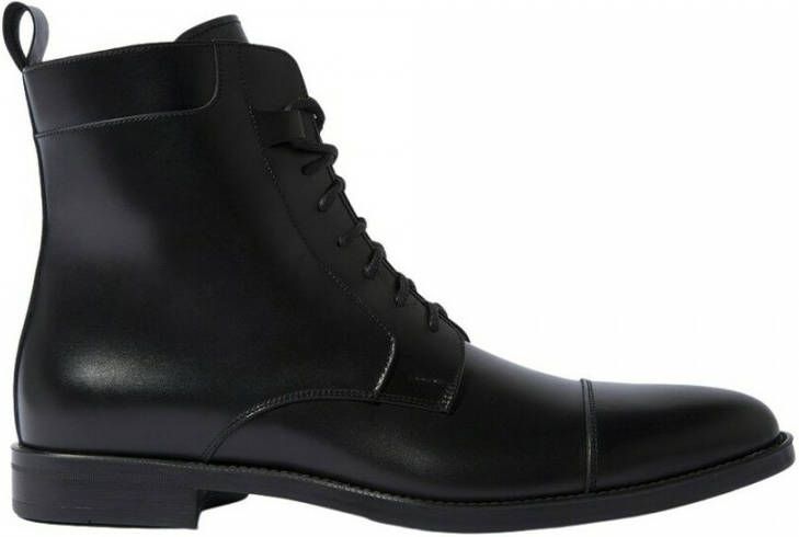 Scarosso Dante Zwarte Veterschoenen Black Heren