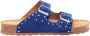 Scarosso Flat Sandals Blue Dames - Thumbnail 1